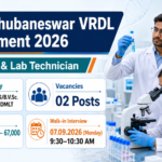 AIIMS Bhubaneswar VRDL Recruitment 2026 – Scientist-B & Lab Technician 02 Posts, Walk-in Interview 07 September ChatGPT Image Aug 25, 2026, 11_58_46 PM