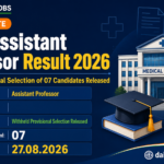 ESIC Assistant Professor Result 2026 – Withheld Provisional Selection of 07 Candidates Released ChatGPT Image Aug 29, 2026, 02_52_14 PM