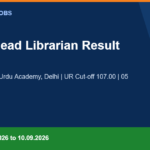 DSSSB Head Librarian Result 2026 Post Code 39/25 – Check Marks, Cut-off & e-Dossier Dates DSSSB Head Librarian Result 2026 Post Code 39 25 cut-off and e-dossier dates