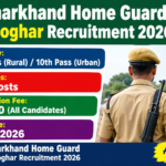 Jharkhand Home Guard Deoghar Recruitment 2026 banner showing 772 posts, 7th and 10th pass eligibility, Rs. 100 fee and 26.10.2026 last date