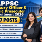 APPSC Advertisement No. 06/2026 banner - 37 Treasury Officer, Sub-Treasury Officer, Assistant Director Prosecution and Assistant Public Prosecutor posts in Arunachal Pradesh, Bachelor Degree or LLB, salary 44900 to 177500 per month, last date 12.10.2026