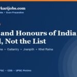 Banner for dailysarkarijobs.com Static GK capsule on awards and honours of India