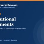 Constitutional Amendments Static GK banner – Article 368, basic structure doctrine and landmark amendments