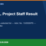 CSIR-NAL Project Staff Result 2026 banner showing 12 selected candidates for PA-I, PA-II and SPA under Advt. No. 13/2026/PS, declared 2 September 2026
