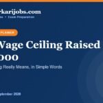 EPFO wage ceiling raised from ₹15,000 to ₹25,000 – Cabinet decision explained in simple words