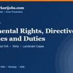 Banner for dailysarkarijobs.com Static GK capsule on Fundamental Rights, Directive Principles and Fundamental Duties