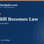 How a Bill becomes law Static GK banner – Money Bills, Article 110 and joint sittings