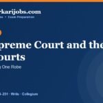 Supreme Court and High Courts Static GK: Jurisdiction, the Collegium and Article 32 vs 226 Supreme Court and High Courts Static GK capsule banner, Articles 124 to 147