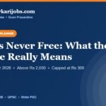 Banner for dailysarkarijobs.com explainer on the new UPI merchant discount rate from October 2026