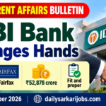 IDBI Bank Changes Hands